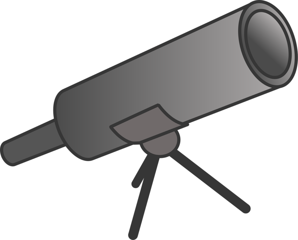 cartoon, look, looking, magnify, telescope, telescope, telescope, telescope, telescope, telescope